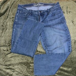 Old Navy Blue Capri Jeans